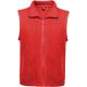 Chaleco polar con cuello alto Bellagio Ref.RRA1099-ROJO