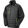 Chaqueta softshell black compass acolchada