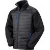 Chaqueta softshell black compass acolchada