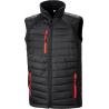 Chaleco softshell black compass acolchado