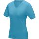 Camiseta orgánica de manga corta para mujer Kawartha Ref.PF38017-AZUL MEZCLA