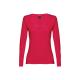 Camiseta manga larga para mujer Thc bucharest women Ref.PS30126-ROJO