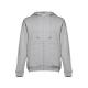 Sudadera para hombre con cremallera y capucha Thc amsterdam Ref.PS30161-GRIS CLARO MATIZADO