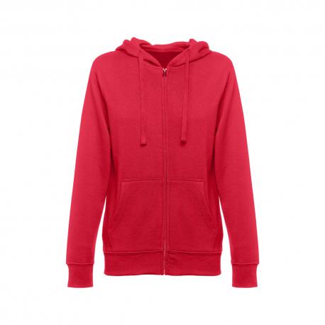 Sudadera para mujer con cremallera y capucha Thc amsterdam women