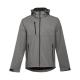 Chaqueta softshell con capucha removible Thc zagreb Ref.PS30180-GRIS