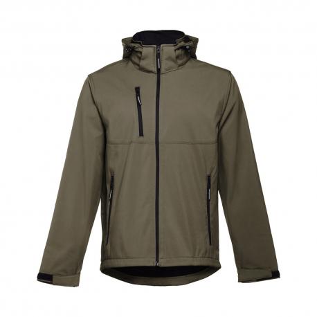 Chaqueta softshell con capucha removible Thc zagreb