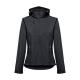 Chaqueta softshell con capucha removible Thc zagreb women Ref.PS30181-NEGRO