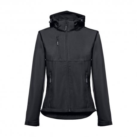 Chaqueta softshell con capucha removible Thc zagreb women