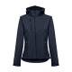 Chaqueta softshell con capucha removible Thc zagreb women Ref.PS30181-AZUL MARINO