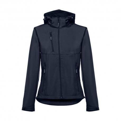 Chaqueta softshell con capucha removible Thc zagreb women