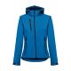 Chaqueta softshell con capucha removible Thc zagreb women Ref.PS30181-AZUL PETROLEO