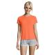 Sporty camiseta mujer 140g Sporty women Ref.MDS01159-NARANJA NEÓN