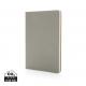 Libreta A5 de tapa dura 14,2x1,3cm FSC® Ref.XDP77443-GRIS 