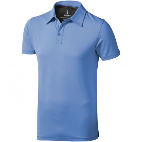 Polo de manga corta elástico para hombre Markham