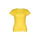 Camiseta de mujer 3XL Thc Sofia 150g/m2 Ref.PS30108-AMARILLO