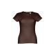 Camiseta de mujer 3XL Thc Sofia 150g/m2 Ref.PS30108-CASTAÑO OSCURO