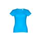 Camiseta de mujer 3XL Thc Sofia 150g/m2 Ref.PS30108-AZUL AQUA