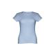 Camiseta de mujer 3XL Thc Sofia 150g/m2 Ref.PS30108-AZUL PASTEL