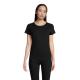 Camiseta para mujer Sol's Pioneer 175g/m2 Ref.MDS03579-NEGRO PROFUNDO