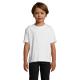 Camiseta para niños Imperial 190g/m2 Ref.MDS11770-BLANCO