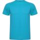 Camiseta técnica de manga ranglán Montecarlo 150g/m2 Ref.RCA0425-TURQUESA