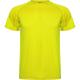 Camiseta técnica de manga ranglán Montecarlo 150g/m2 Ref.RCA0425-AMARILLO FLUOR