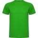 Camiseta técnica de manga ranglán Montecarlo 150g/m2 Ref.RCA0425-VERDE OSCURO