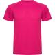 Camiseta técnica de manga ranglán Montecarlo 150g/m2 Ref.RCA0425-ROSETON