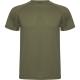 Camiseta técnica de manga ranglán Montecarlo 150g/m2 Ref.RCA0425-VERDE MILITAR