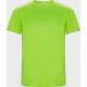 Camiseta técnica de manga corta Control Dry Imola Ref.RCA0427-VERDE FLÚOR