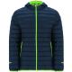 Chaqueta deportiva acolchada Norway Sport Ref.RRA5097-MARINO/VERDE FLUOR