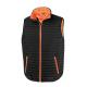 Chaleco thermoquilt Ref.TTR239X-NEGRO/NARANJA