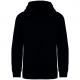 Sudadera  ecorresponsable con capucha infantil Ref.TTNS404-NEGRO