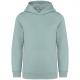 Sudadera  ecorresponsable con capucha infantil Ref.TTNS404-JADE GREEN