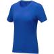 Camisetade manga corta orgánica para mujer Balfour Ref.PF38025-AZUL