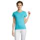 Camiseta para mujer Miss 150g/m2 Ref.MDS11386-TURQUESA