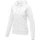 Sudadera con capucha y cremallera completa para mujer Theron Ref.PF38230-BLANCO