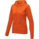 Sudadera con capucha y cremallera completa para mujer Theron Ref.PF38230-NARANJA