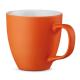 Taza de porcelana de 450 ml Panthony mat Ref.PS94045-NARANJA 