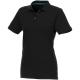 Polo de manga corta de material reciclado orgánico para mujer Beryl Ref.PF37503-NEGRO INTENSO