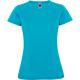 Camiseta técnica Montecarlo Woman 150g/m2 Ref.RCA0423-TURQUESA