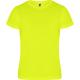 Camiseta técnica de manga corta Camimera Ref.RCA0450-AMARILLO FLUOR