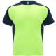 Camiseta técnica de manga corta Bugatti 140g/m2 Ref.RCA6399-VERDE FLUOR/MARINO