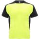 Camiseta técnica de manga corta Bugatti 140g/m2 Ref.RCA6399-AMARILLO FLUOR/ NEGRO