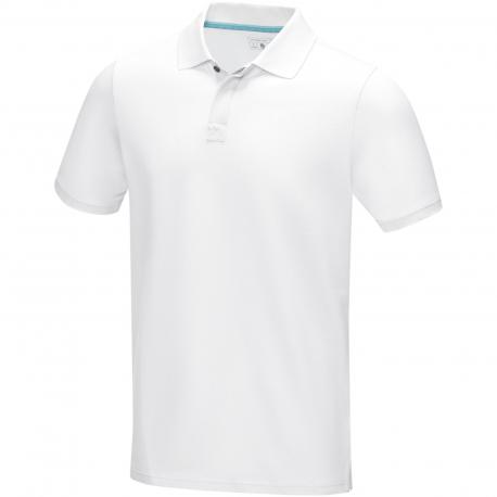 Polo orgánico de manga corta para hombre Graphite