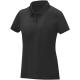 Polo cool fit de manga corta para mujer Deimos Ref.PF39095-NEGRO INTENSO