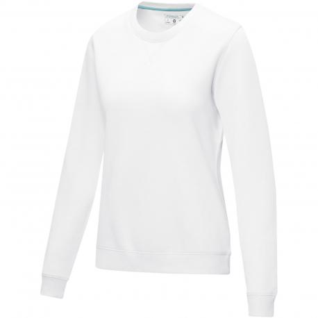 Jersey de cuello redondo de reciclado orgánico para mujer Jasper