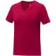 Camiseta de manga corta y cuello en V para mujer somoto Somoto Ref.PF38031-ROJO