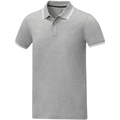 Polo de manga corta con ribete para hombre Amarago