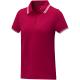 Polo de manga corta con ribete para mujer Amarago Ref.PF38109-ROJO